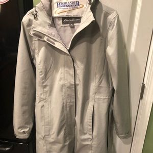 Eddie Bauer rain trench coat